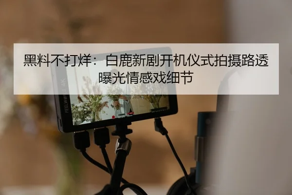黑料不打烊：白鹿新剧开机仪式拍摄路透曝光情感戏细节